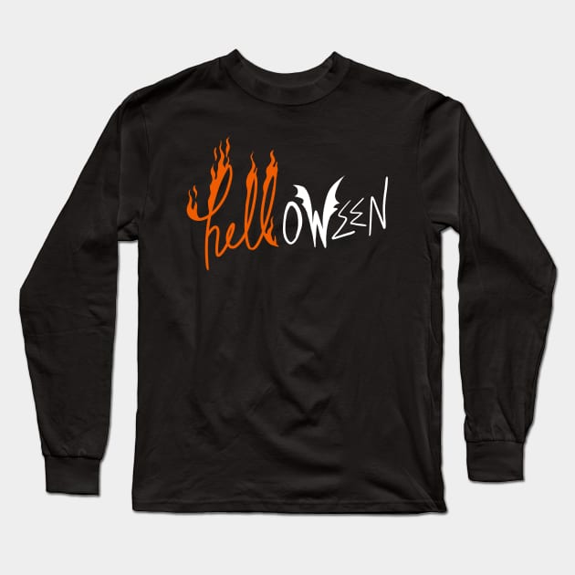 Halloween Long Sleeve T-Shirt by yogisnanda